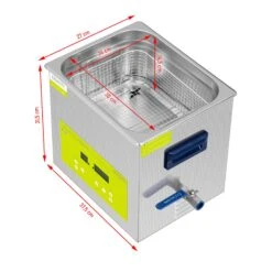 Nettoyeur Bac Machine Ultrason Professionnel Dégazage 10 Litres 14_0002572 -Magasin D'Outils De Jardin Élégant 1040863