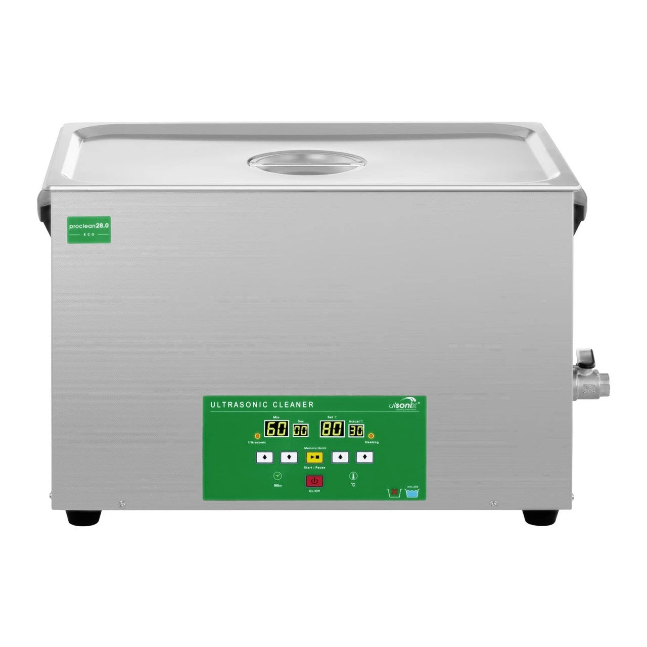 Nettoyeur Bac Machine Ultrason Professionnel 28 Litres 480 Watts 14_0002581 2 Nettoyeur Bac Machine Ultrason Professionnel 28 Litres 480 Watts 14_0002581 – Image 2