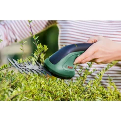 Ensemble De Cisaille à Gazon Et Buissons Sans Fil Brushless Li-Ion 12cm 3,6V Aucune Batterie Li-Ion 1,5Ah Bosch -Magasin D'Outils De Jardin Élégant ae235 255