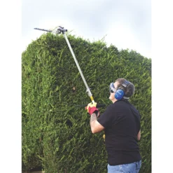 Taille-haie Et Coupe-bordures Thermique 2-en-1 à Manche Courbé Titan TTL488GDO 25Ch -Magasin D'Outils De Jardin Élégant ae235 285