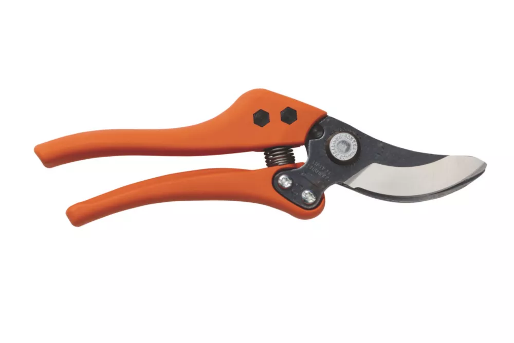 Sécateur à Lame Franche à Une Main Bahco Avec Tête Inclinée 9" (23cm) 1 Sécateur à Lame Franche à Une Main Bahco Avec Tête Inclinée 9" (23cm)