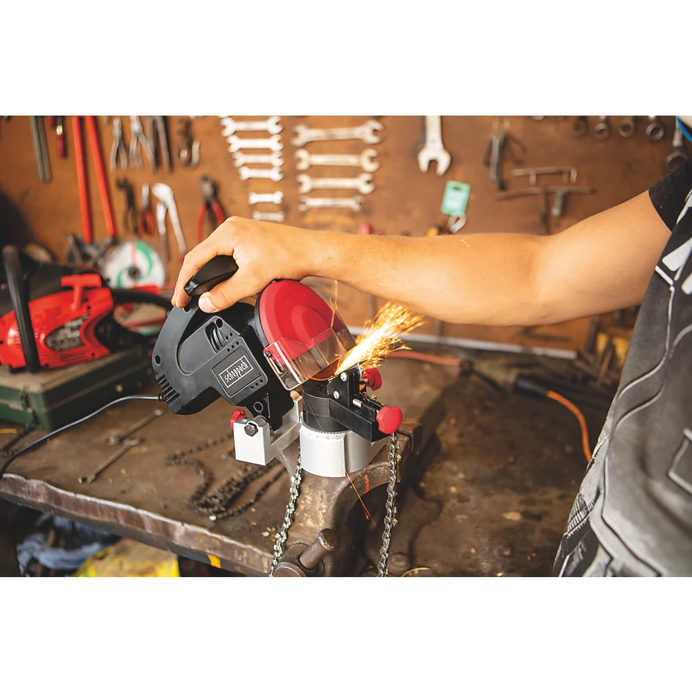 Affûteuse De Chaîne Compacte Et Légère Scheppach 230V 2 Affûteuse De Chaîne Compacte Et Légère Scheppach 230V – Image 2